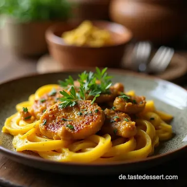 Cremiges Kichererbsen Spinat Curry mit Kokosmilch Einfach Aromatisch Rezeptkarte