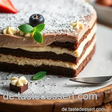 Kinderschokoladen Torte: Oma's Geheimrezept für deine Party! Rezeptkarte