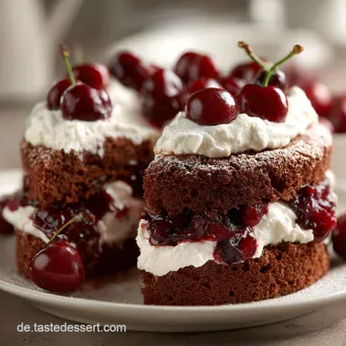 Kirschli Kuchen f&uuml;r 12 Portionen Rezeptkarte