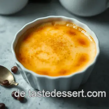 Klassische Crème Brûlée - Der perfekte französische Genuss Rezeptkarte