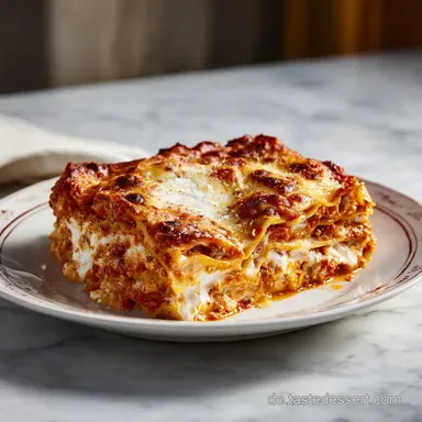 Rezeptklassische Lasagne: Original Italienisch mit 6 Portionen