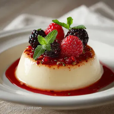 Seidenweiche Panna Cotta Rezept Original Das italienische Dessert