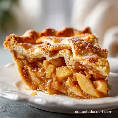 Apfelkuchen f&uuml;r 12 Portionen: Saftiger Teig Rezeptkarte