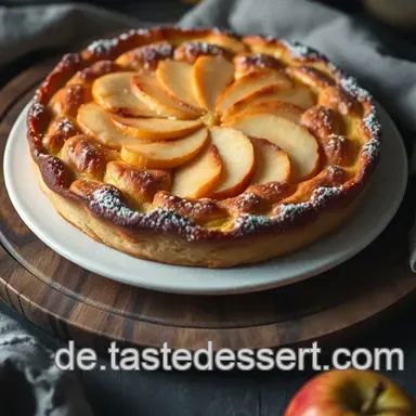 Klassischer Streuselkuchen mit Äpfeln: Ein traditionelles deutsches Rezept Rezeptkarte