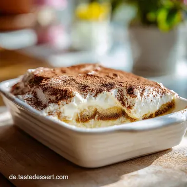 Klassisches Tiramisu Rezept f&uuml;r 8 Portionen &ndash; Italienisch Cremig