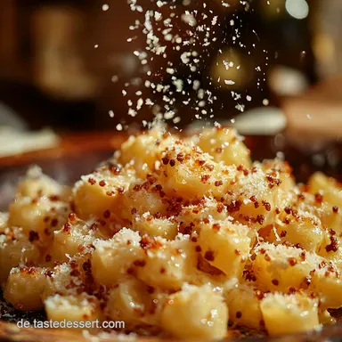 Knoblauch Parmesan H&auml;hnchen Pasta Schnell Schlank Rezeptkarte