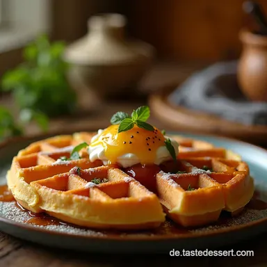 Das Beste Belgische Waffeln Rezept Br&uuml;sseler Art Rezeptkarte