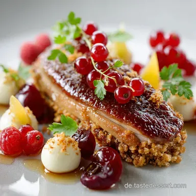 Knusprige Entenbrust: Perfekte Kruste durch Kaltstart-Methode Rezeptkarte