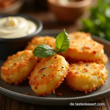 Obatzda B&auml;llchen Airfryer Rezept Knusprige Mein Geheimnis f&uuml;r LaugenCrunch Rezeptkarte