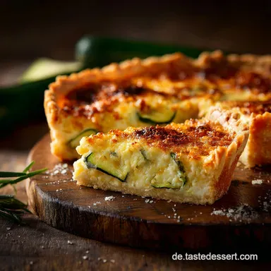 Zucchini Quiche: Das beste Rezept mit knusprigem M&uuml;rbeteig