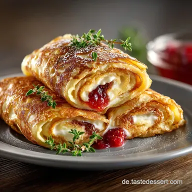 Perfekt Getoasteter Wrap Au&szlig;en Goldbraun Innen Saftig Rezeptkarte