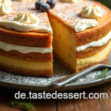 Königliche Sahnetorte: Mein Familienrezept zum Dahinschmelzen Rezeptkarte