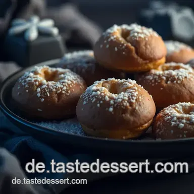 Köstliche Kokosmakronen: Ein Hauch von Karibik für Ihre Weihnachtsbäckerei Rezeptkarte