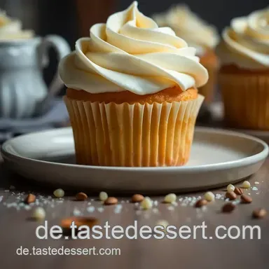 Köstliche Vanille-Cupcakes mit Buttercreme-Frosting – Einfach & Unwiderstehlich Rezeptkarte