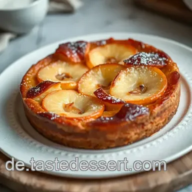 Saftiger Apfelkuchen mit Schmand und Pudding – Der perfekte Kuchen für jeden Anlass Rezeptkarte