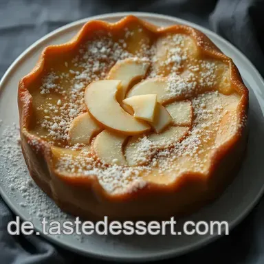 Köstlicher Apfelstrudel aus Blätterteig – Ein einfacher Genuss für jede Kaffeetafel! Rezeptkarte