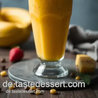 Fruchtiger Mango-Bananen-Smoothie: Einfach und Lecker für Jeden Tag Rezeptkarte