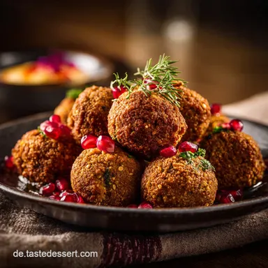 Falafel Das goldene Rezept f&uuml;r krosse B&auml;llchen ohne Frittieren Rezeptkarte