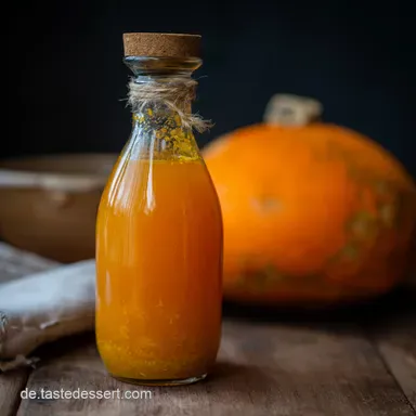 Kürbisgewürz-Sirup Rezept: Herbst in Flaschen! Einfach! Rezeptkarte