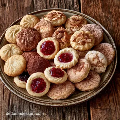 14 Landfrauen Pl&auml;tzchen: Spritzgeb&auml;ck & Spitzbuben