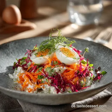 Salatrezept und Kartoffelsalat: Lauwarm, bayerische Art mit frischem Joghurt-Dressing Rezeptkarte