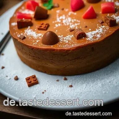 Legokuchen ohne Fondant: Einfach & Bunt f&uuml;r Kinder! Rezeptkarte