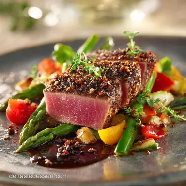 LowCarb Abendessen: Knuspriges Lachsfilet Schnell High Protein Genuss