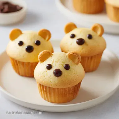 B&auml;renmuffins f&uuml;r 12 Portionen: Fluffig Rezeptkarte