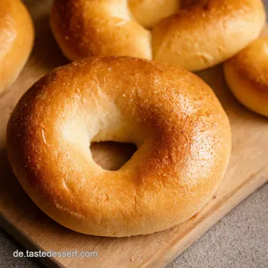 New York Bagels Frisch gebacken Mein Rezept