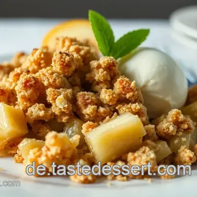 Omas Apfel-Crumble: Einfach & Himmlisch! crumble crumble