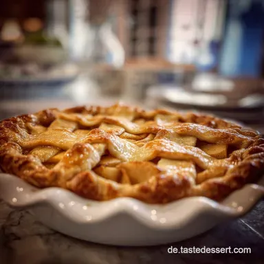 Omas bestes Kuchen Rezept mit Apfel Oven-Only Fluffy Rezeptkarte