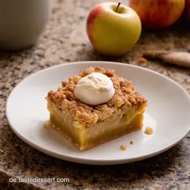 Omas Bester Apfel Crumble Rezept zum Dahinschmelzen Rezeptkarte