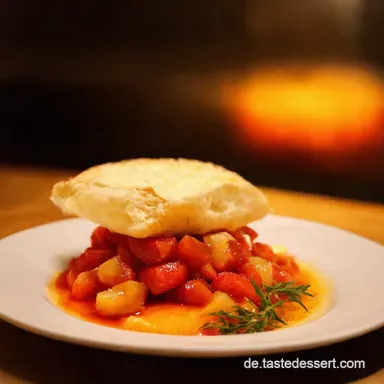 Omas Rote Gr&uuml;tze Einfach fruchtig wie von Oma Rezeptkarte