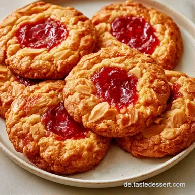 Spitzbuben mit gemahlenen Mandeln Rezeptkarte