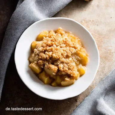 Omas Apfel Crumble Rezepte So knusprig