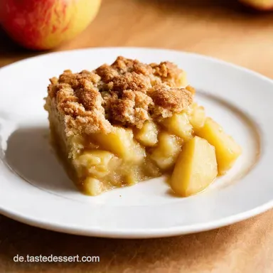Omas Apfel Crumble Rezept Knusprig Einfach Rezeptkarte