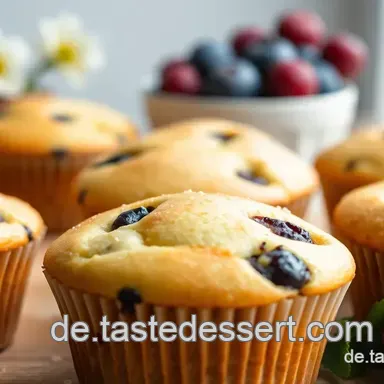 Saftige Blaubeermuffins Rezept wie von Oma - Einfach & Lecker!