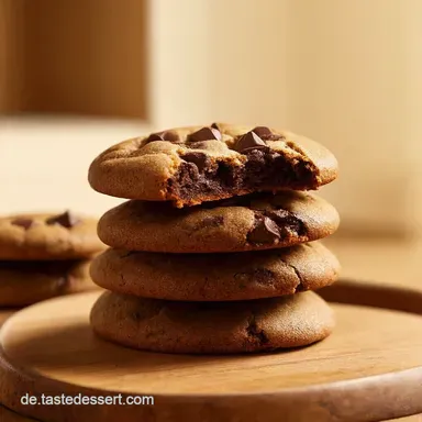Omas Geheimnis Saftige Chocolate Chip Cookies backen Rezeptkarte