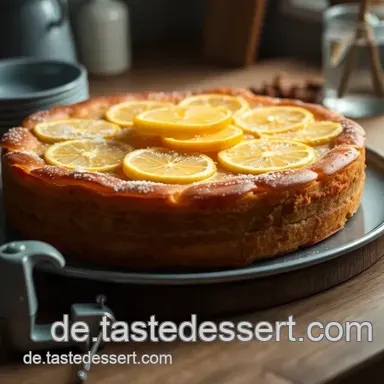 Omas Geheimnis: Saftiger Zitronenkuchen Rezept - Besser geht's nicht! Rezeptkarte