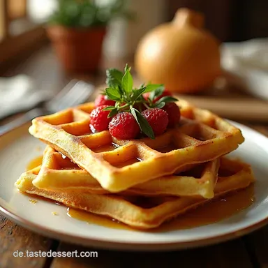 Omas Waffel Rezept Goldbraun Einfach Gl&uuml;cklich Rezeptkarte