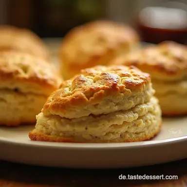 Omas Goldene Scones scones Rezept f&uuml;r Anf&auml;nger Rezeptkarte