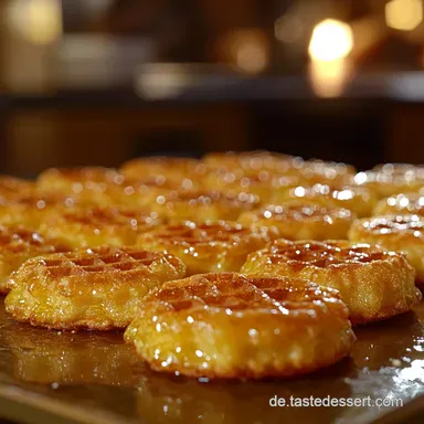 Omas Waffelgl&uuml;ck Waffelteig Omas Waffeln Rezept Rezeptkarte