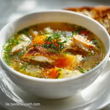 H&uuml;hnersuppe Rezept f&uuml;r 6 Portionen