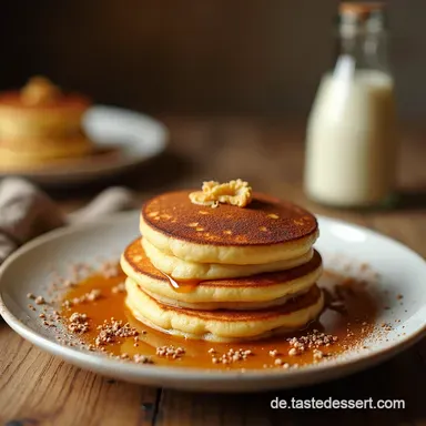 Omas Pancake Teig Rezept Fluffige Sonntags Pancakes Rezeptkarte