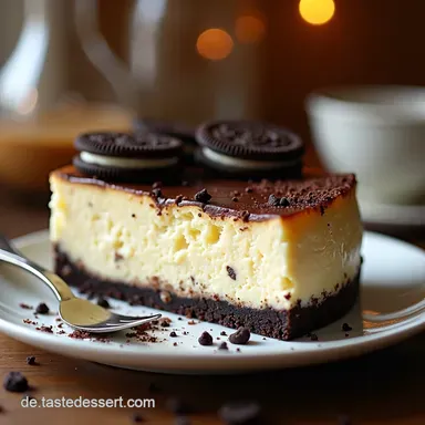 Oreo Cheesecake Rezept S&uuml;ndhaft lecker einfach Rezeptkarte
