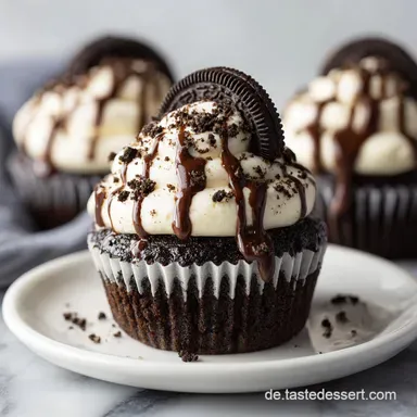 Oreo Cupcakes: F&uuml;r 12 Stk. in 40 Min. Rezeptkarte