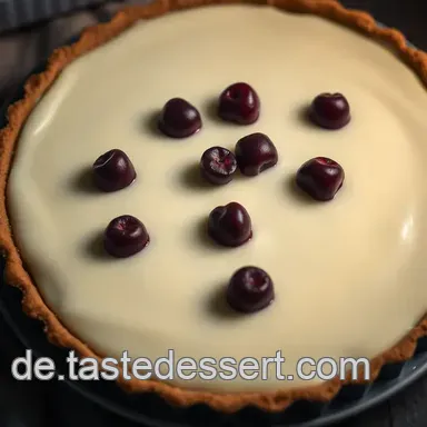 "Selbstgemacht schmeckt's am besten!" Und: Panna-Cotta-Tarte mit Beeren Rezeptkarte