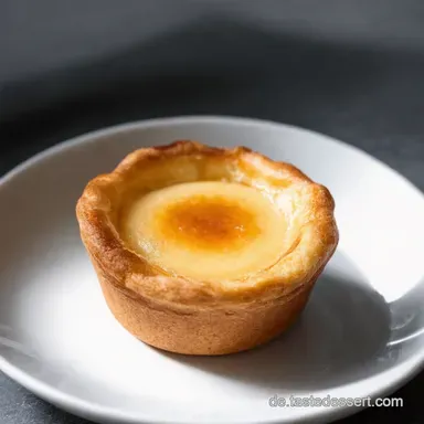 Pastel de Nata Rezept Portugiesische Vanillet&ouml;rtchen wie vom B&auml;cker