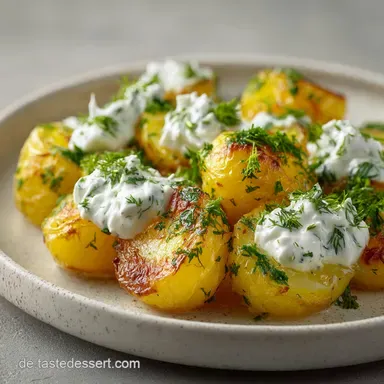Rezept mit Kartoffeln als Hauptspeise in 20 Minuten: Pellkartoffeln mit Kr&auml;uterquark Rezeptkarte
