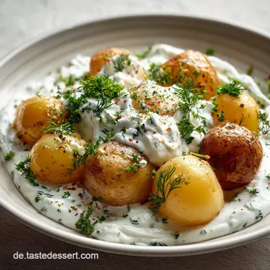 Rezept mit Kartoffeln als Hauptspeise in 20 Minuten: Pellkartoffeln mit Kr&auml;uterquark